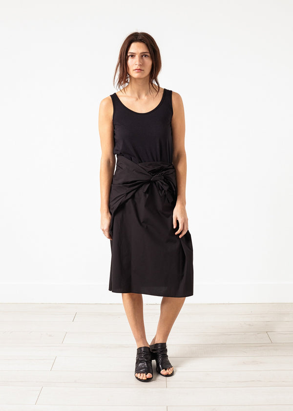 Bow Skirt in Black Bow Skirt in Black